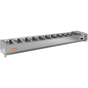 Витрина холодильная для ингредиентов HICOLD VRTO 2280 к PZ3 (1/3)