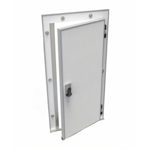 Дверь холодильная распашная одностворчатая НТ-РДО-1200*1900/80 (с металлической рамой) - Изображение 2