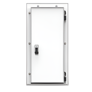 Дверь холодильная распашная одностворчатая СТ-РДО-800*1800/80 (с металлической рамой)