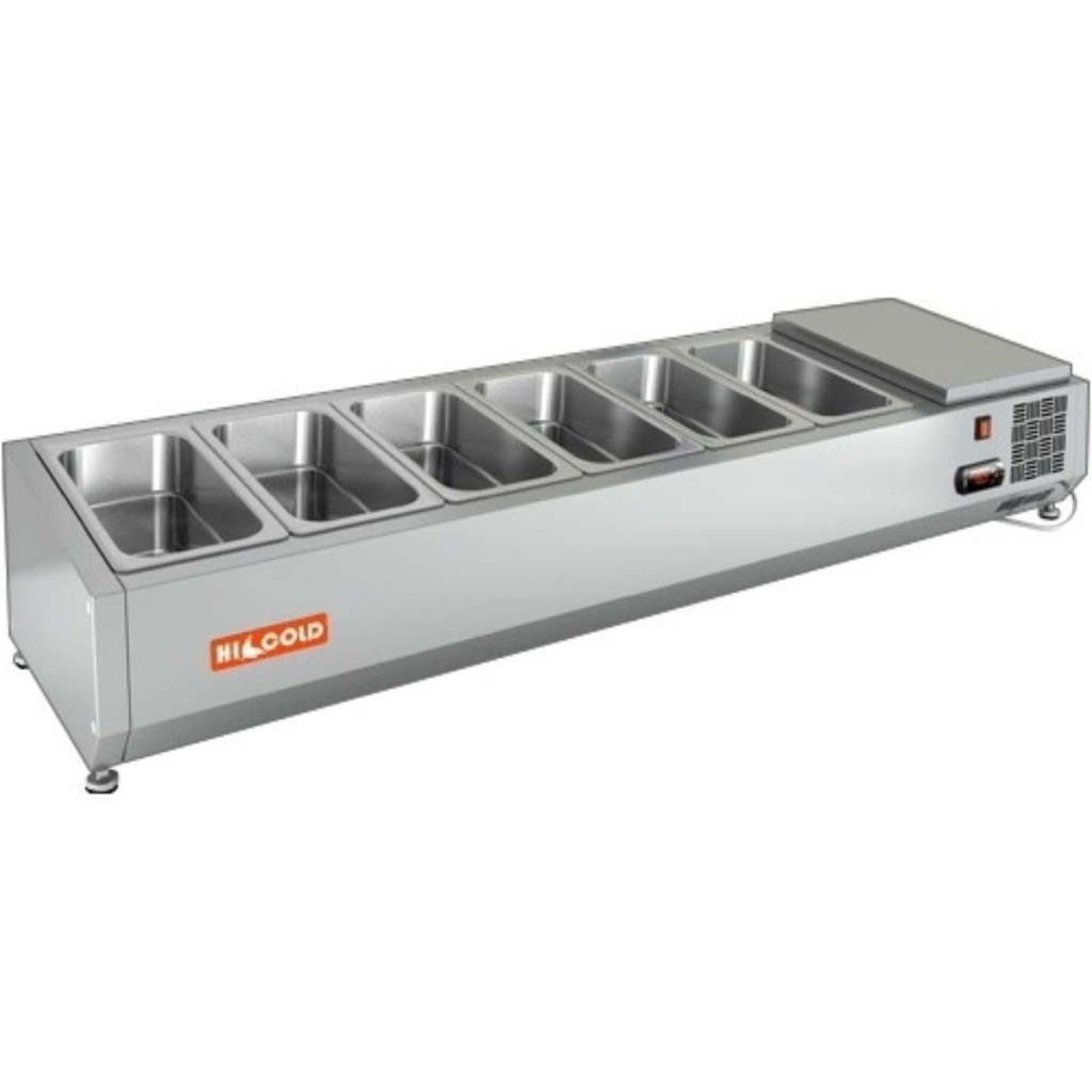 Витрина холодильная для ингредиентов HICOLD VRTO 1390 1/3