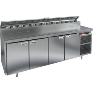 Стол холодильный для пиццы HiCold PZ2-1111GN (1/6)