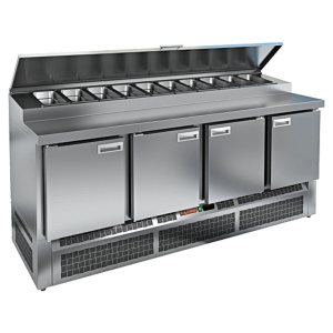Стол холодильный для пиццы HiCold PZE1-1111GN (1/3)