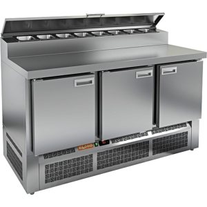 Стол холодильный для пиццы HiCold PZE2-111/GN (1/6H)