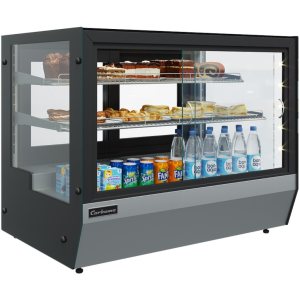 Витрина нейтральная (неохлаждаемая) настольная Carboma AC59 N 0,7-1 (слайдер) (фронт стандартный цвет) - Изображение 2