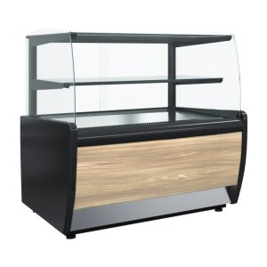 Витрина кондитерская Carboma K70 VM 0,9-12 Light Паттерн (0106 Седой дуб)