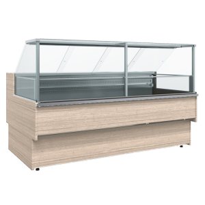 Витрина холодильная Carboma GC110 SM 2,0-1 (ВХС-2,0 Carboma GC110) (1006 дуб)