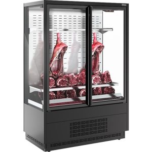 Горка холодильная Carboma FC20-07 VV 1,0-1 STANDARD фронт X7 (версия 2.0) (9005-0430) - Изображение 2