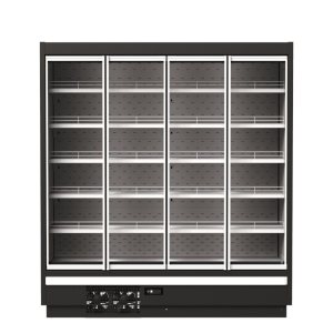 Горка холодильная Kifato Прага 2500×675×2050 (с дверьми, встроенный агрегат)