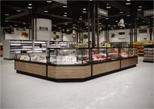 Морозильная витрина Carboma GC110 SL 2,0-1 без боковин (версия 2.0) (9006-0430) - Изображение 2