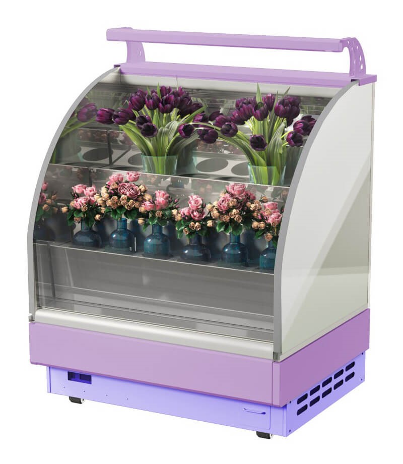 Горка холодильная для цветов Иней LIDA-STELLA FLORA Maxi 1,5