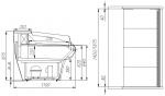 Витрина холодильная Carboma G110 ВХСо-1,5 (G110 SM 1,5-2) - Изображение 2