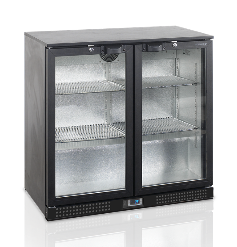 Шкаф холодильный TEFCOLD BA25H барный черный