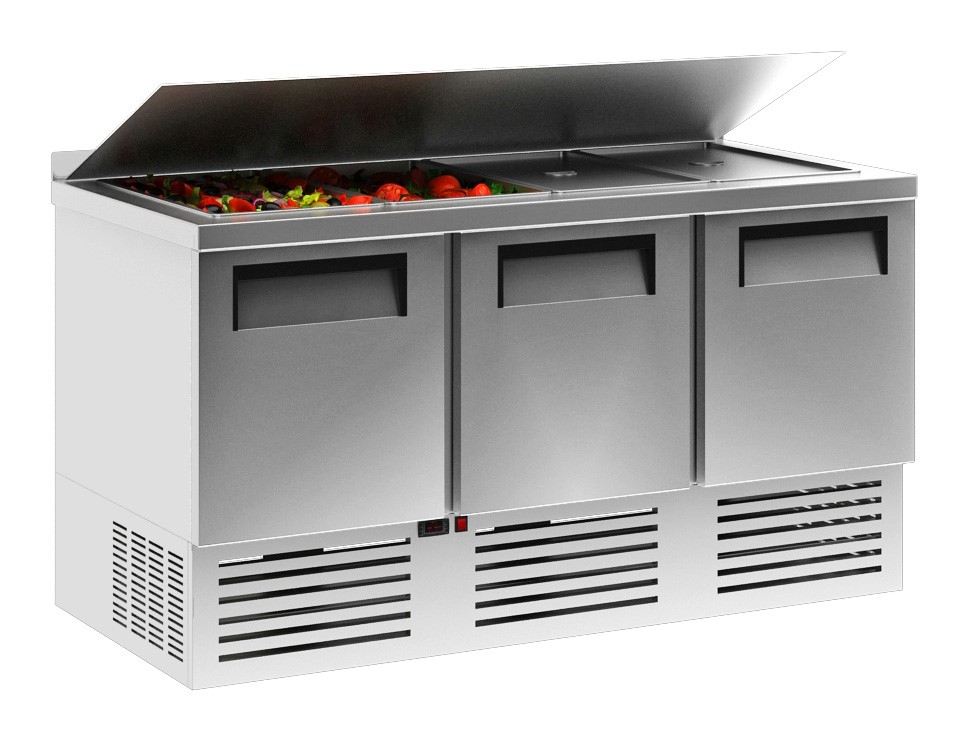 Холодильный стол для приготовления салатов Carboma T70 M3salGN-2 9006