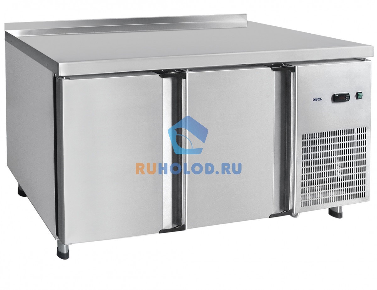 Стол морозильный Abat СХН-60-01 с бортом (ящики 1/2, дверь)