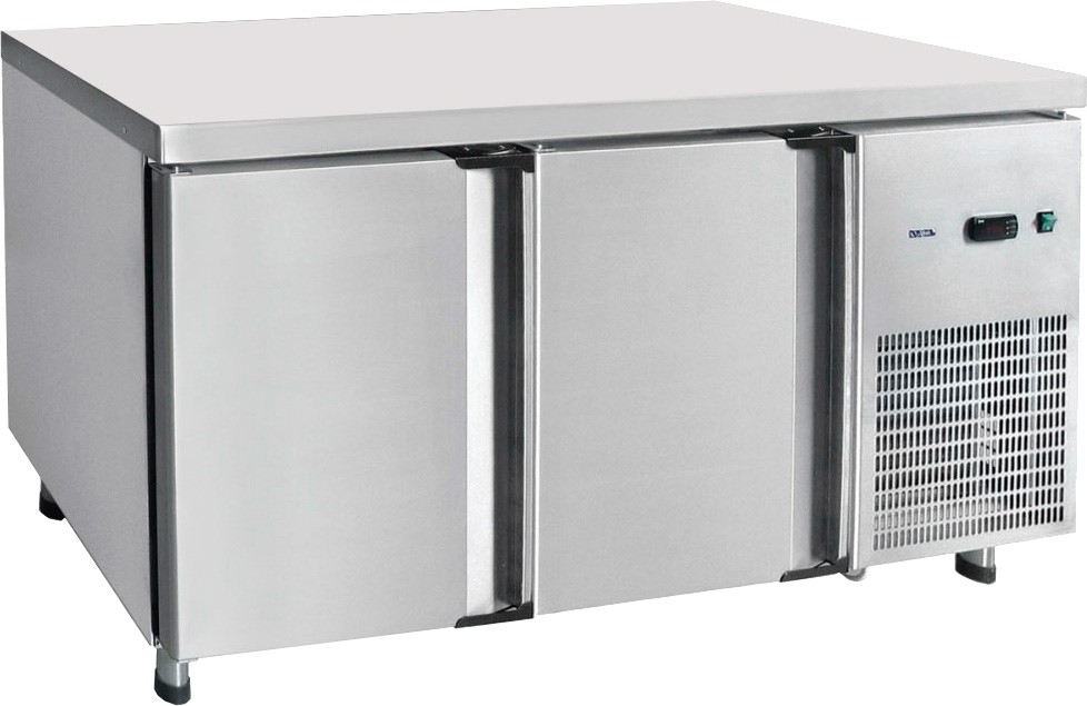 Стол холодильный Abat СХС-60-01-СО (охлаждаемая столешница) без борта (ящики 1/2, дверь)